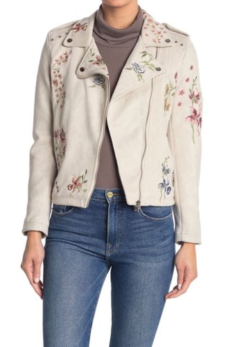 Imbracaminte femei love token mckinley floral embroidery jacket grey