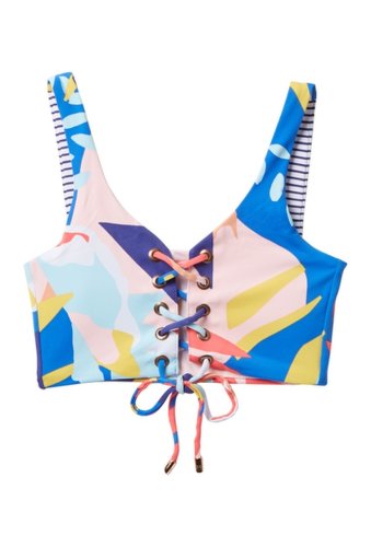 Imbracaminte femei maaji dazzle dazzling reversible bikini top multicolor
