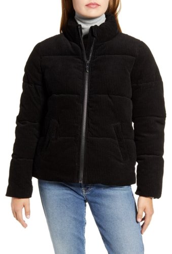 Imbracaminte femei marc new york by andrew marc corduroy super puffer jacket black