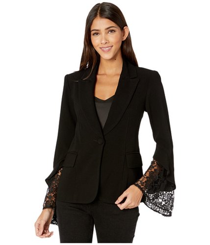 Imbracaminte femei nanette lepore lace sleeve blazer black