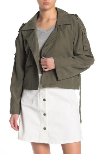 Imbracaminte femei noisy may long sleeve belted jacket kalamata