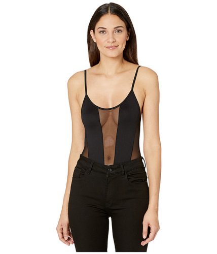 Imbracaminte femei only hearts loulou victory sheer inset bodysuit black