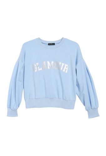 Imbracaminte femei ontwelfth glamour graphic sweater lt blue