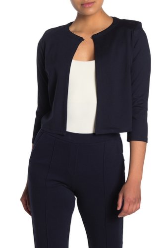 Imbracaminte femei philosophy apparel 34 sleeve cropped jacket petite nightlife