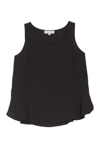 Imbracaminte femei philosophy apparel sleeveless ruffled blouse petite black