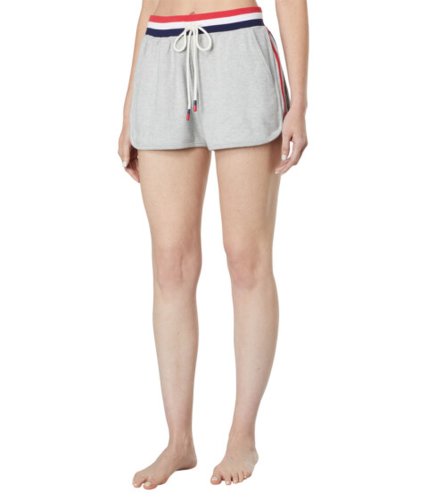 Imbracaminte femei pj salvage red white and blue love shorts heather grey