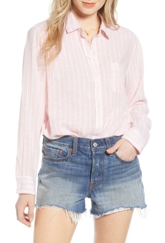 Imbracaminte femei rails charli shirt peach stripe
