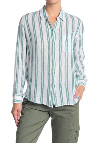 Imbracaminte femei rails charli striped long sleeve shirt cordoba stripe