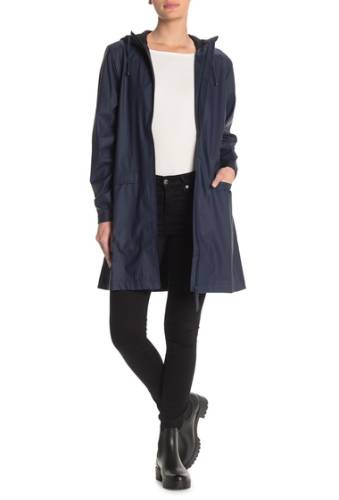 Imbracaminte femei rains hooded waterproof jacket 02 blue