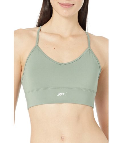 Imbracaminte femei reebok workout ready tri back bra - pad harmony green