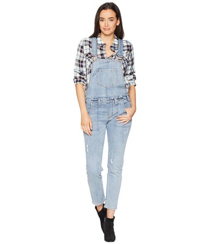 Imbracaminte femei rock and roll cowgirl overall jeans in light wash wa-7693 light wash