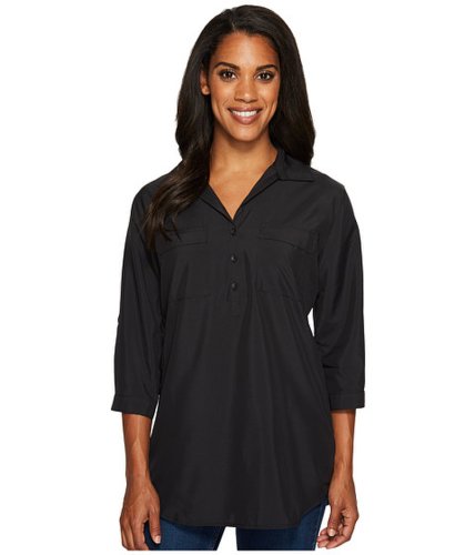 Imbracaminte femei royal robbins expedition chill stretch tunic jet black