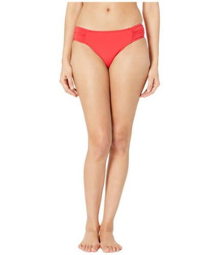 Imbracaminte femei seafolly ruched side retro bottoms chilli