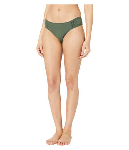 Imbracaminte femei seafolly ruched side retro bottoms forest