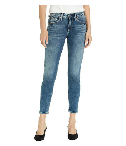 Imbracaminte femei silver jeans co avery high-rise curvy fit skinny jeans in indigo l94116scp306 indigo