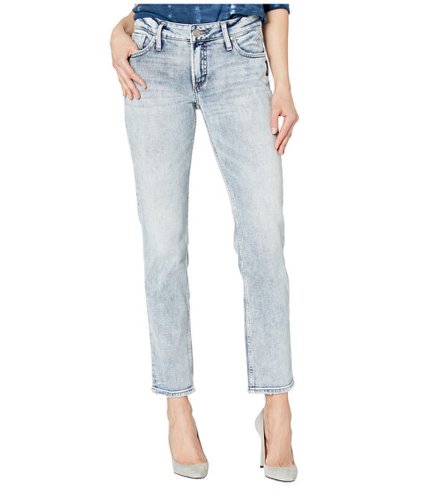 Silver Jeans Co. Imbracaminte femei silver jeans co elyse mid-rise curvy fit slim leg jeans in indigo l03328scp106 indigo