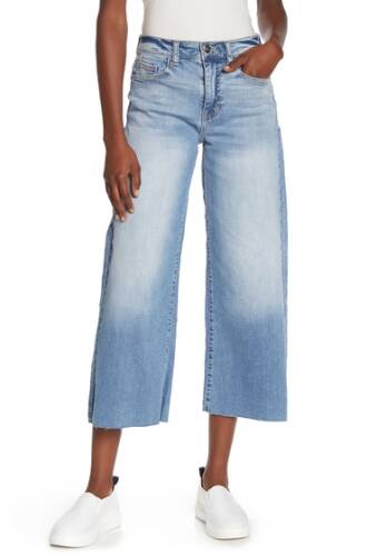 Imbracaminte femei sneak peek denim high rise wide cropped jeans light