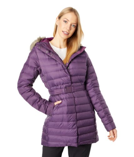 Imbracaminte femei the north face midtown belted parka blackberry wine