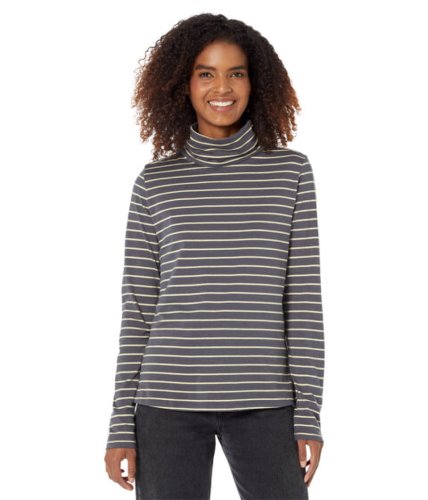 Toad&co Imbracaminte femei toadco maisey long sleeve t-neck soot stripe
