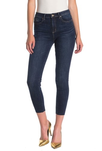 Imbracaminte femei tractr julia high waisted skinny jeans indigo