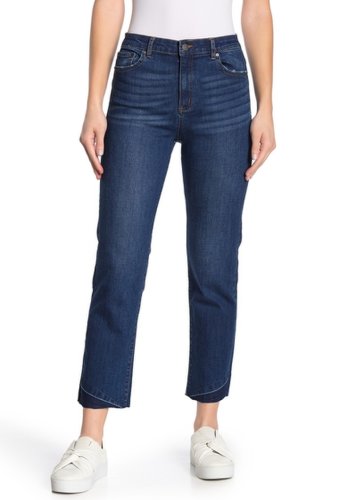 Imbracaminte femei tractr straight leg cropped leg jeans indigo