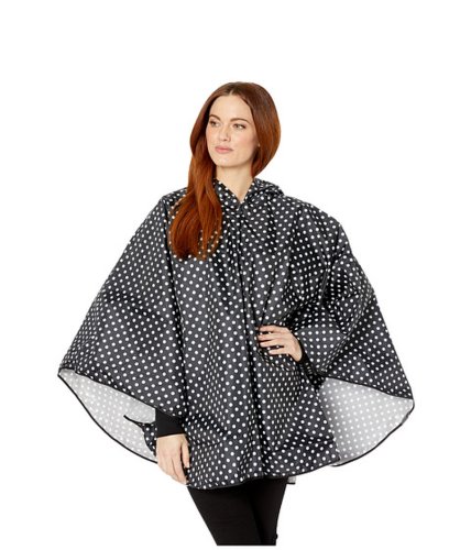 Imbracaminte femei vince camuto small polka dot rain topper with pouch black