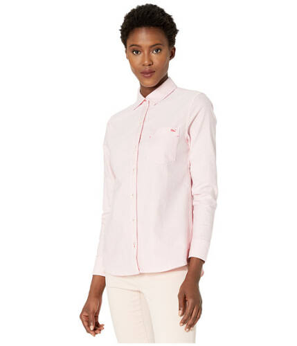 Imbracaminte femei vineyard vines oxford chilmark relaxed button-down paradise pink