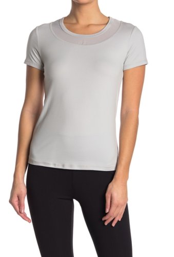Imbracaminte femei x by gottex round neck t-shirt icy grey