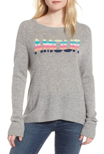 Imbracaminte femei zadig voltaire baly bis c cashmere sweater am gris chine