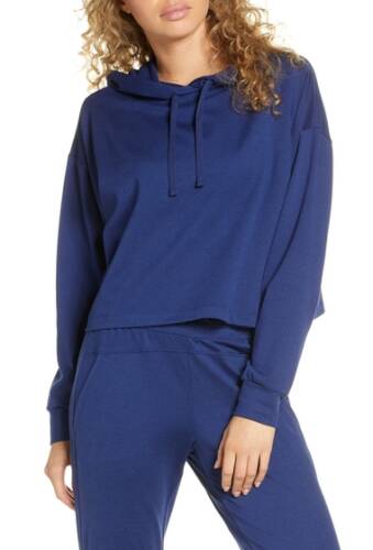 Imbracaminte femei zella serene cozy mlange hoodie navy medieval