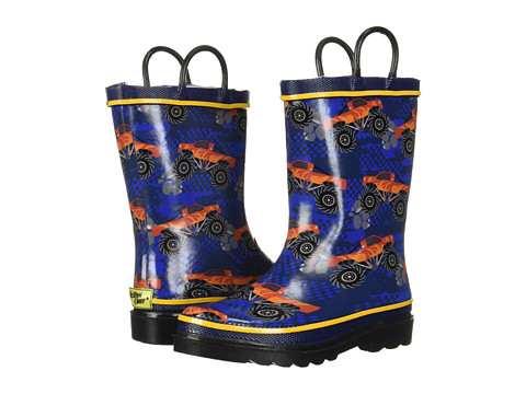 Incaltaminte baieti western chief kids limited edition printed rain boots (toddlerlittle kidbig kid) 4x4 zoom blue