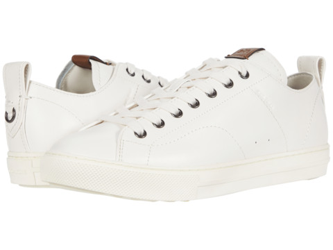Incaltaminte barbati coach c121 leather low top sneaker white leather