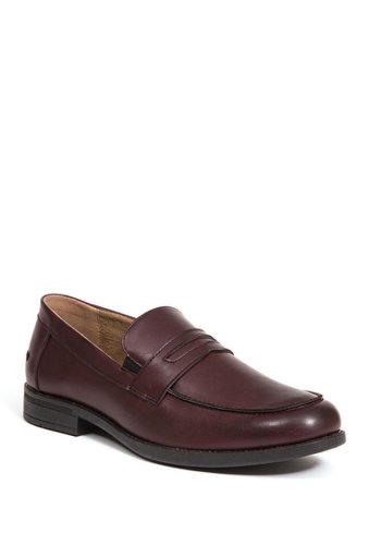 Incaltaminte barbati deer stags fund faux leather penny loafer - wide width available burgundy