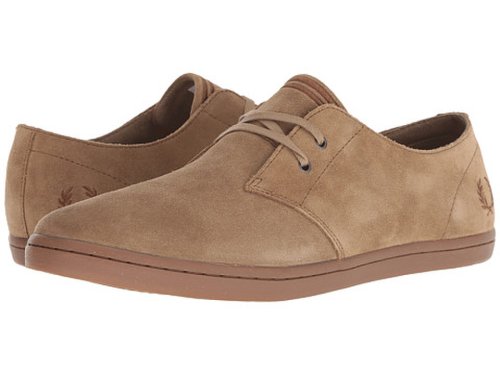 Incaltaminte barbati fred perry byron low suede almond