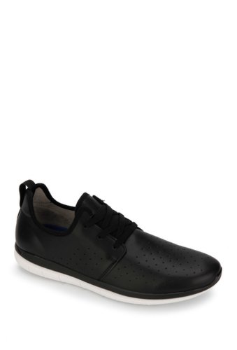 Incaltaminte barbati kenneth cole reaction perforated leather sneaker black