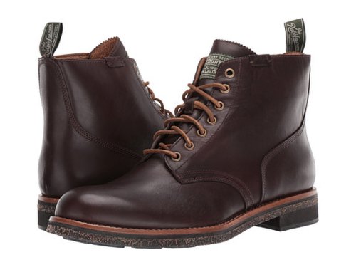 Incaltaminte barbati polo ralph lauren army boot brown leather