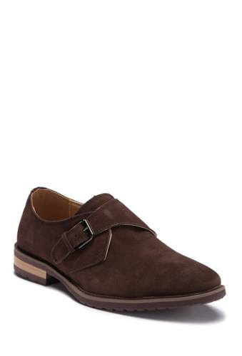 Incaltaminte barbati reserved footwear monk strap loafer brown