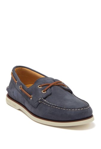 Incaltaminte barbati sperry top-sider gold cup authentic original cross lace boat shoe navy