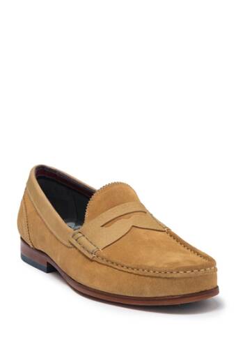 Incaltaminte barbati ted baker london xapon suede loafer natural