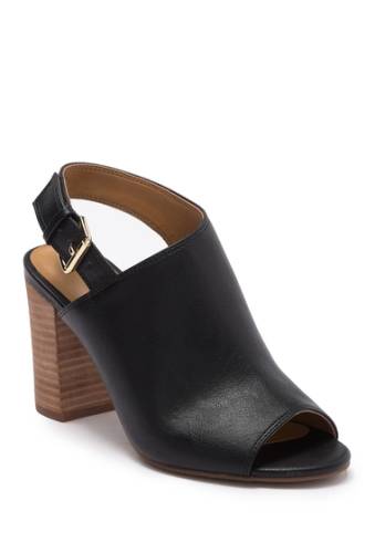 Incaltaminte femei 14th union asher block heel sandal black faux leather