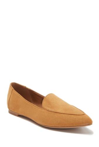 Incaltaminte femei abound kali pointed toe flat - wide width available brown sugar faux suede