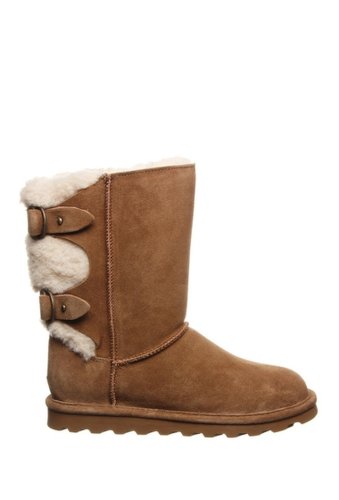 Incaltaminte femei bearpaw eloise faux fur buckled strap boot hickorychampage 849