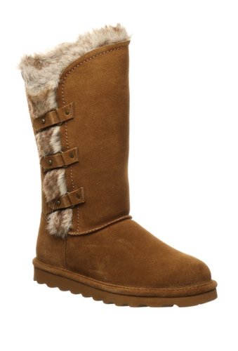 Incaltaminte femei bearpaw emery faux fur boot hickory ii 220