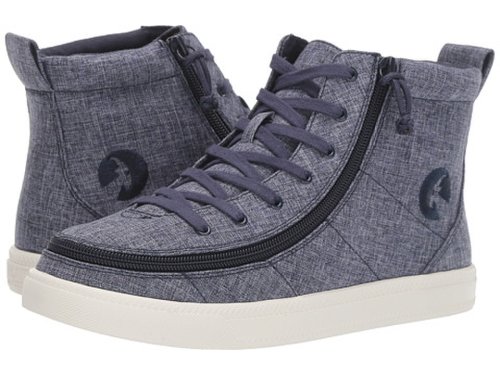Incaltaminte femei billy footwear classic lace high chambray navy jersey