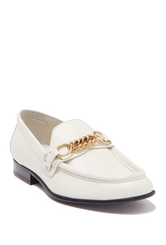Incaltaminte femei burberry solway chain loafer ash white