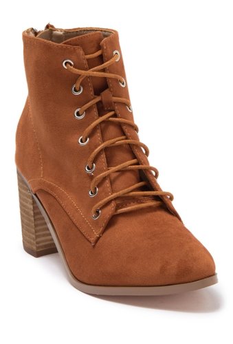 Incaltaminte femei chase chloe roy lace-up boot cognac suede