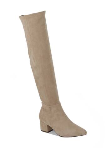 Incaltaminte femei chase chloe wynter over the knee boot nude suede