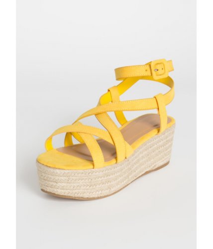 Incaltaminte femei cheapchic coming of cage braided platform sandals amber