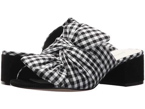 Incaltaminte femei chinese laundry marlowe sandal blackwhite gingham