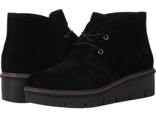 Incaltaminte femei clarks airabell ankle black suede